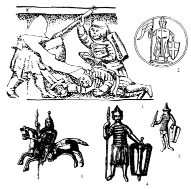 изо шлемов и доспехов