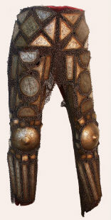 кольчато-пластинчатая защита ног