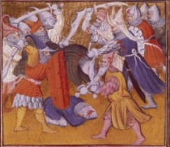 бой фальшионами