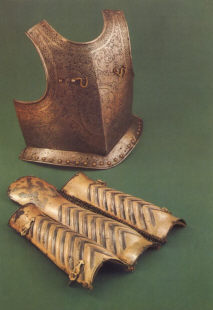 нагрудник и поножи