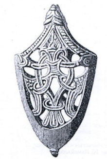 наконечник ножен викинга