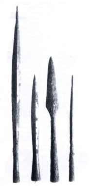 наконечники копий