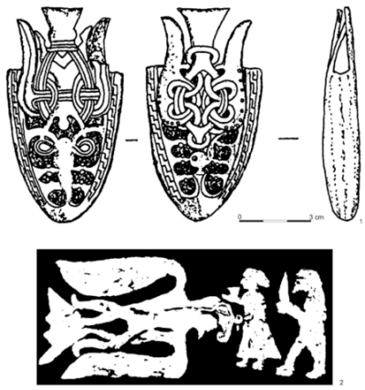 наконечники ножен из Бирки