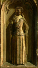 женский костюм 14 века