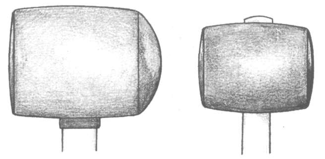 большой и средний резиновые молотки