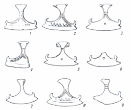 амулеты топорики типа II