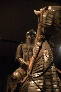 средневековый конский доспех