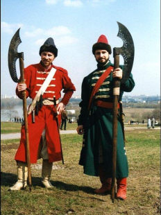 срельцы с бердышами