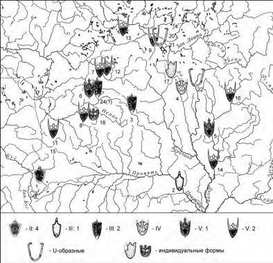 Находки наконечников ножен мечей X-XIII вв. на территории Белоруссии