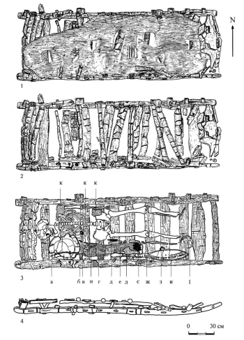 захоронение в санях