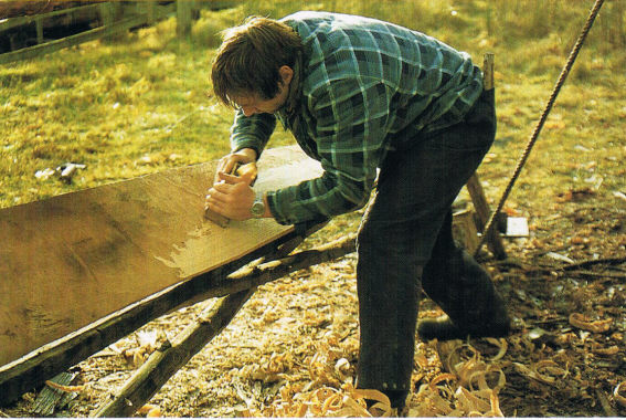 обтесывание рубанком