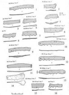 пластнки ламеллярных доспехов