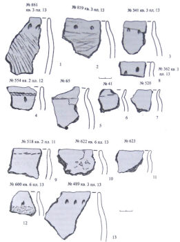 керамика праславян