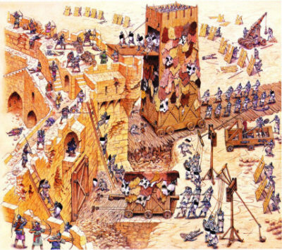 штурм замка