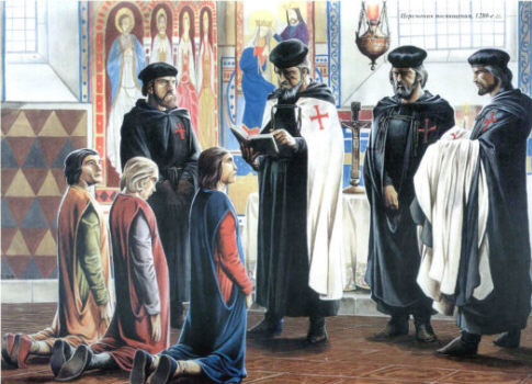 церемония посвящения в рыцари