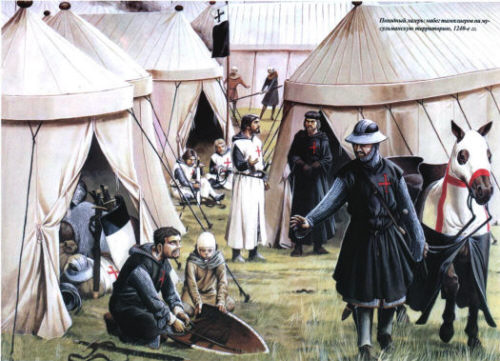 лагерь тамплиеров