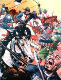 атака тамплиеров