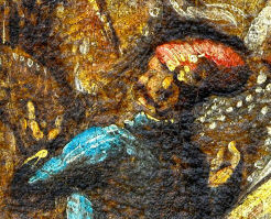 Фрагмент росписи с плафона дворца в Кельцах, Польша. 1630-е гг., Т.Доллабело.