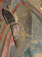 рыцарь Рудольф фон Заксенхаузен, бацинет с забралом