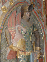 рыцарь Рудольф фон Заксенхаузен, бацинет с забралом