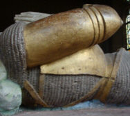 Налокотник, конец 14 века