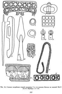 Степное погребение второй половины V в. из колхоза Восход на нижней Волге