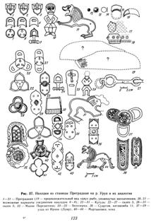 Находки из станицы Преградная на р. Уруп и их аналогии