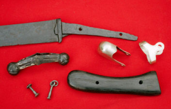 Реставрация мадьярской сабли IX-X век