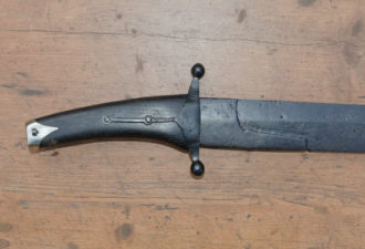 Булгаро-половецкая сабля XI-XII век. реставрация