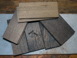 Дальше подбирается цвет и фактура древесины.