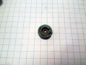 Медное спиралевидное кольцо