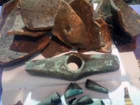 Медный топор Трипольской культуры