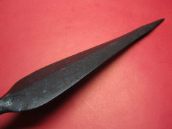 Скифский наконечник копья c остролистным пером