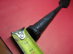 Скифский наконечник копья c остролистным пером