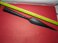 Скифский наконечник копья c остролистным пером