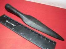 Копеный наконечник удлиненно-треугольной формы