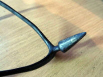 Шпора древнерусского всадника с пирамидальным шипом