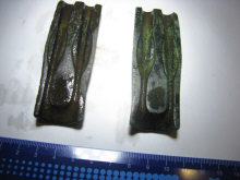 Формы для литья двухлопастных наконечников