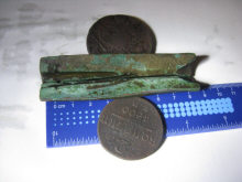 Форма для литья трёхлопастных наконечников стрел