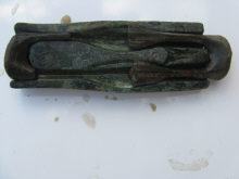 Формы для литья двухлопастных наконечников стрел