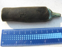 Формы для литья двухлопастных скифских нанечников стрел