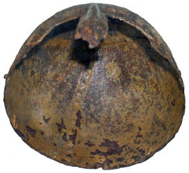 Шлем из Киева. Вид изнутри