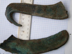 Восточнокарпатский серп типа «Германешти» – начало 1 тысячелетия до н.э.