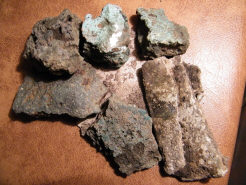 Сопутствующие предметы: оплавки цветных металлов