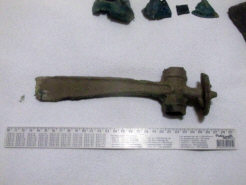 топор с дисковидным обухом Гальштатской культуры 10-8 века до н.э.