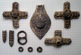 Находка богатой древнеруской конской сбруи 11-13 века