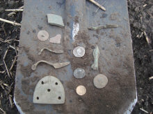 Находка раннескифского наконечника стрелы с шипом на втулке