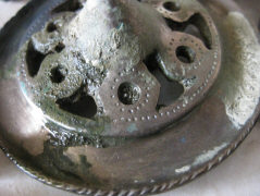 Фаллар - дисковидная бляха украшения коня