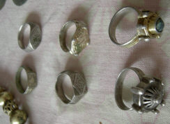 Серебряные перстни 15 века