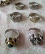 Серебряные перстни 15 века